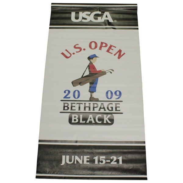 Large 2009 U.S. Open at Bethpage Black USGA June 15-21 Vinyl Banner