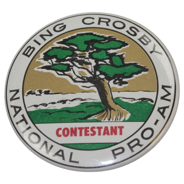 Charles Coody's Bing Crosby National Pro-Am at Pebble Contestant Badge