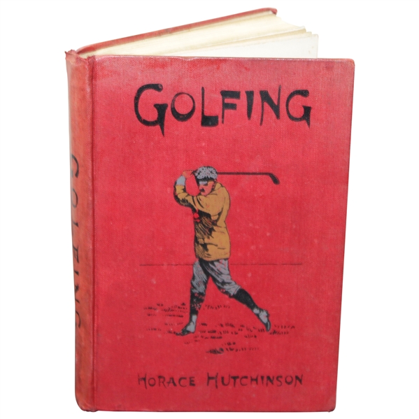 1903 'Golfing - The Oval Series of Books on Sport' Book by Horace Hutchinson