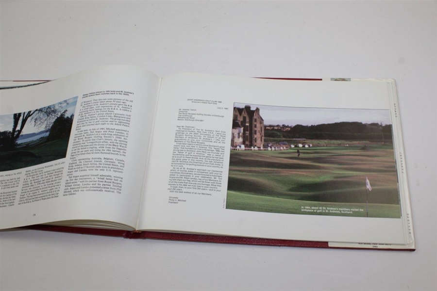 1989 'St. Andrew's Golf Club: The Birthplace Of American Golf' Limited Edition 826/1000 Book
