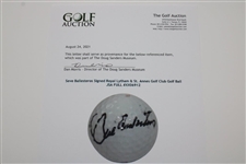 Seve Ballesteros Signed Royal Lytham & St. Annes Golf Club Golf Ball JSA FULL #XX06912