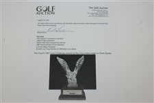 Ray Floyd's 1997 Lexus Challenge Hosted by Ray Floyd Glass Eagle on Plinth Display