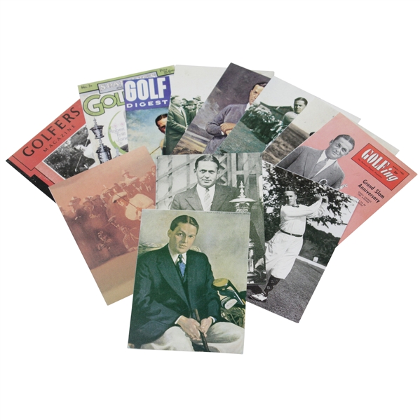 Set of Twelve (12) 'The Bobby Jones Story' 1993 Golf Cards Tribute Cards