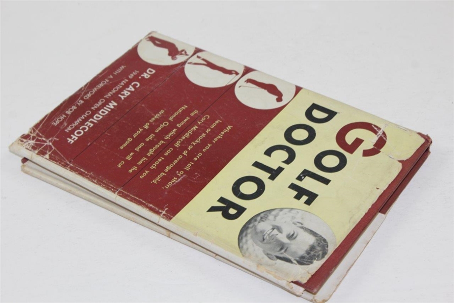 Cary Middlecoff Signed & Inscribed 1950 'Golf Doctor' Book JSA ALOA