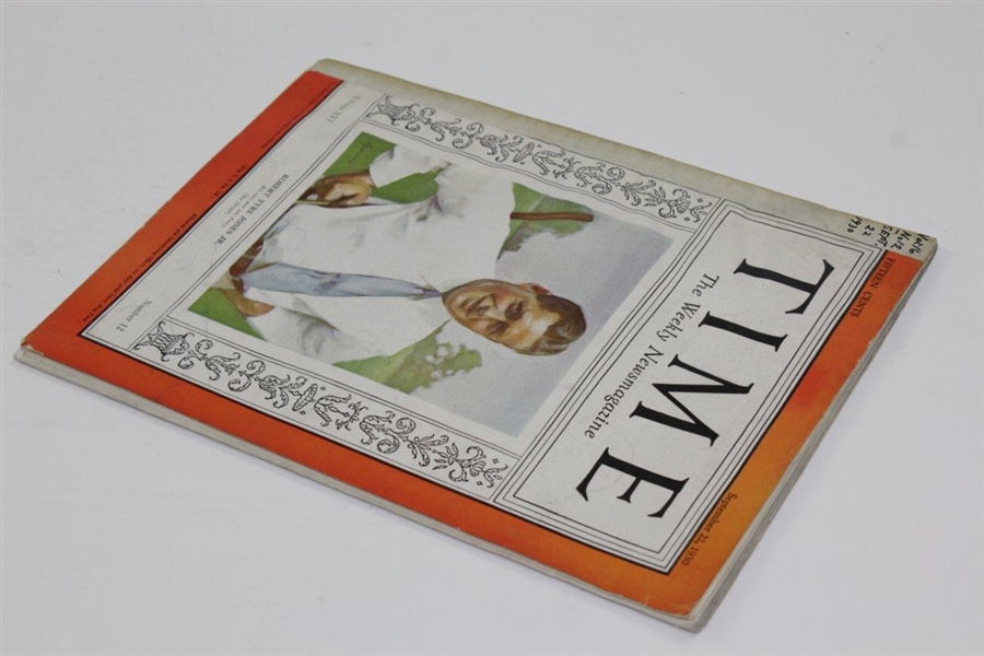 1930 Bobby Jones Time Magazine - Repaired Binding