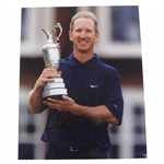 David Duval Signed British Open 8x10 Photo JSA ALOA