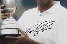 Tom Lehman Signed British Open 8x10 Photo JSA ALOA