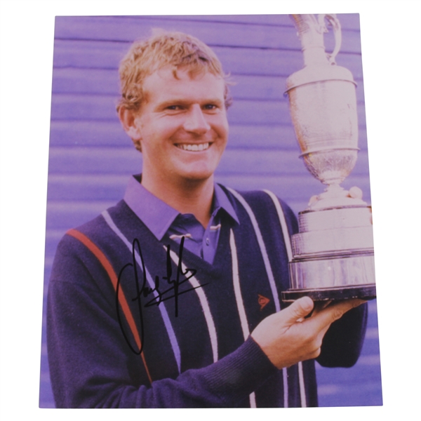 Sandy Lyle Signed British Open 8x10 Photo JSA ALOA