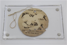 1929 US Open at Winged Foot Golf Club Sunday Gallery Ticket - Jones Playoff Win!