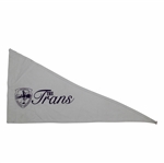 Vintage Womens Trans National Tournament Flown Pennant Flag - Undated