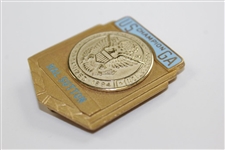 Hal Sutton's Undated USGA Past US Amateur Champion Badge - Blue