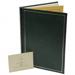 1978 Masters The First Forty One Years Tribute Book with Card