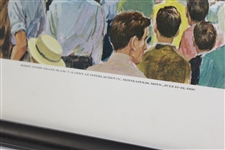 Bobby Jones Signed Dom Lupo Grand Slam US Open at Interlachen Print - Only One Known JSA FULL