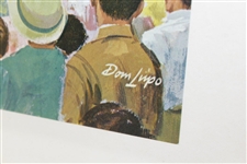 Bobby Jones Signed Dom Lupo Grand Slam US Open at Interlachen Print - Only One Known JSA FULL