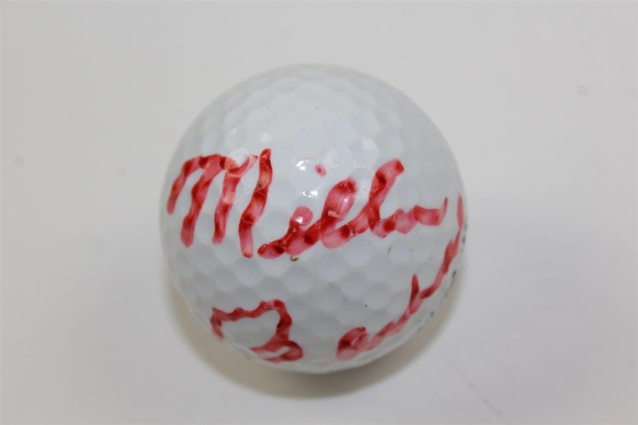 Miller Barber Signed Dt90 Golf Ball JSA ALOA