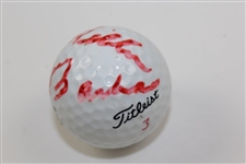 Miller Barber Signed Dt90 Golf Ball JSA ALOA