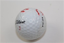 Miller Barber Signed Dt90 Golf Ball JSA ALOA