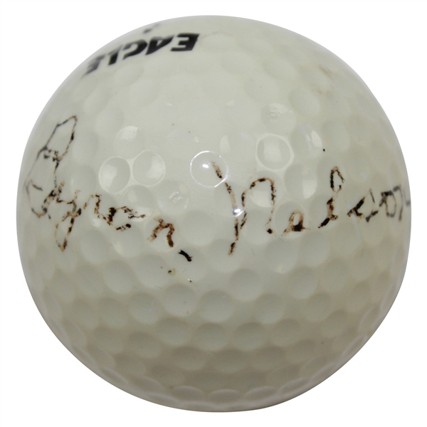 Byron Nelson Signed Spalding Eagle Golf Ball JSA ALOA
