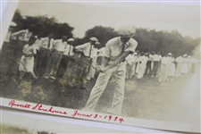 Two (2) Ralph & Russell Stonehouse Original 1934 Photos - Two (2) Ralph & Russell Stonehouse Original 1934 Photos - Hit First Shot in Masters History
