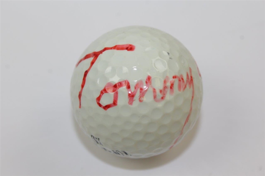 Tommy Bolt Signed Top Flite Xl Golf Ball JSA ALOA