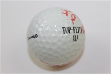 Tommy Bolt Signed Top Flite Xl Golf Ball JSA ALOA