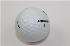 Gary Player Signed Achusnet Surlyn Golf Ball JSA ALOA
