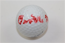 Orville Moody Signed Titleist 4 Golf Ball JSA ALOA