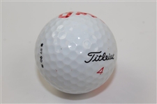 Orville Moody Signed Titleist 4 Golf Ball JSA ALOA