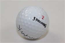 Mike Souchak Signed Spalding Dr Pepper Logo Golf Ball JSA ALOA