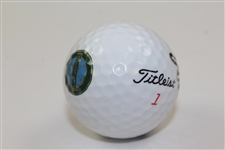 Bruce Crampton Signed Titleist 1 Dt90 Golf Ball JSA ALOA