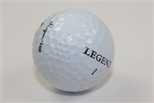 Art Wall Signed Legend Golf Ball JSA ALOA