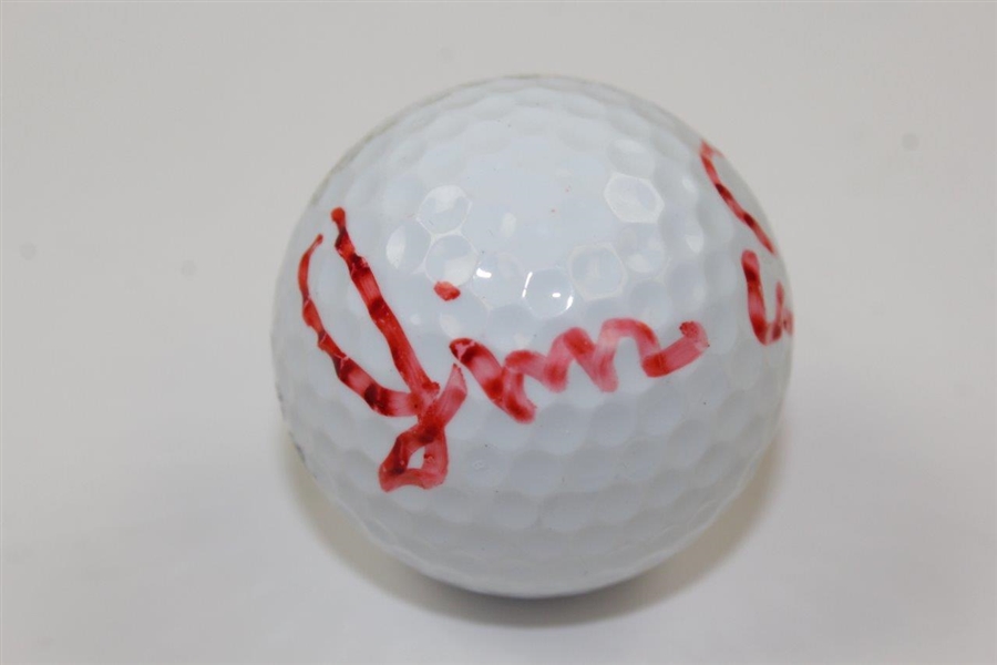 Jim Dent Signed Titleist 4 Golf Ball JSA ALOA