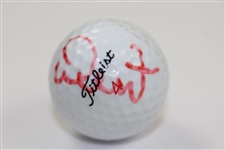 Jim Dent Signed Titleist 4 Golf Ball JSA ALOA