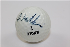 Lanny Wadkins Signed Spalding Eagle Logo Golf Ball JSA ALOA