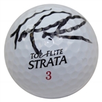 Tom Lehman & Duffy Waldorf Signed Top-Flite Strata Golf Ball SA ALOA