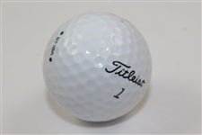 Doug Sanders Signed Titleist 1 Golf Ball JSA ALOA