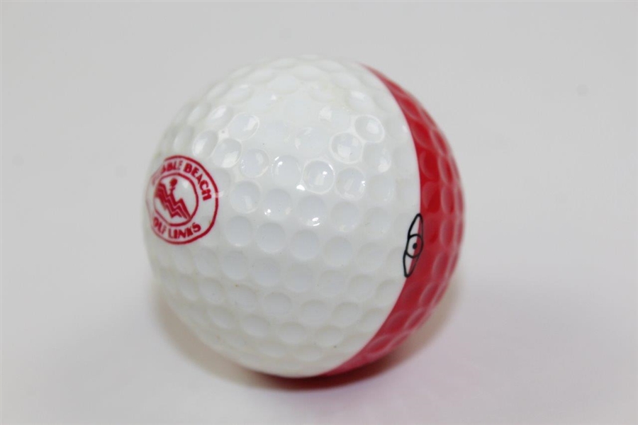 Ping Eye Red/White Dual-Colored Pebble Beach Golf Links Logo Golf Ball