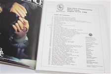 Lee Trevino Signed 1984 PGA Championship Program JSA ALOA