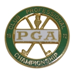 1972 PGA Club Professional Championship Pin/Badge