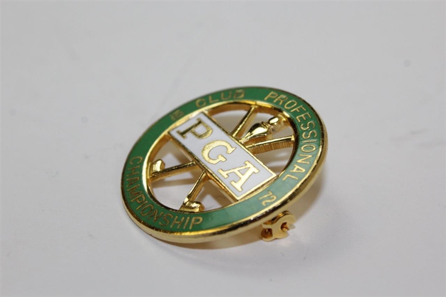 1972 PGA Club Professional Championship Pin/Badge