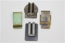 1981 PGA, 1989 PGA Senior Club Professional, 1997 The CPC, & Vanity Gain GC Comemmorative Money Clips