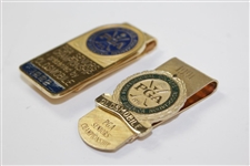 1991 & 1992 PGA Seniors' Championship Commemorative Money Clips