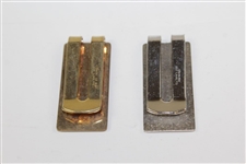 Henry Poe's 1984 & 1987 PGA Tour Money Clips/Badges