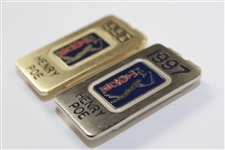Henry Poe's 1996 & 1997 PGA Tour Money Clips/Badges