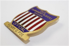 Henry Poe's PGA Tournament Players Division Official's Badge