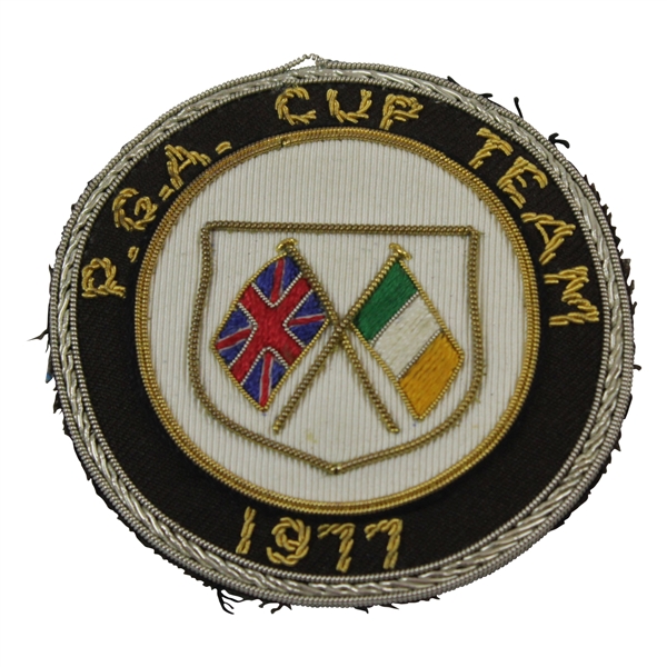 Henry Poes 1977 P.G.A. Cup Team Bullion Crest