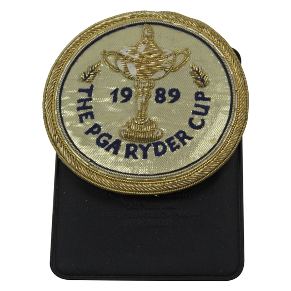 Henry Poes 1989 The PGA Ryder Cup Bullion Crest