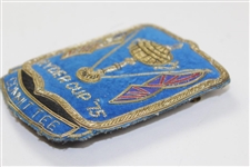 Henry Poe's 1975 Ryder Cup Committee Blue Bullion Crest