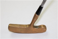 24k Gold Plated Bullseye Style Custom Crafted Putter