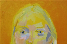 Original Hand-Painted Acrylic on Canvas Painting by Betty Jameson - World Golf Hall of Fame Collection